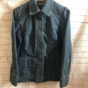 I.e. relaxed womens denim jean jacket